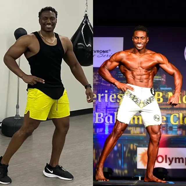 Client transformation — AfterBurns Fitness
