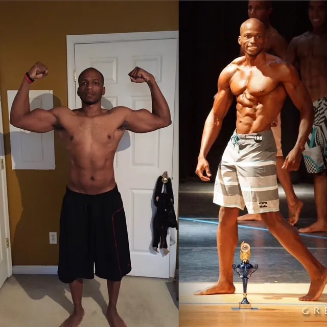 Contest prep transformation — stage-ready conditioning
